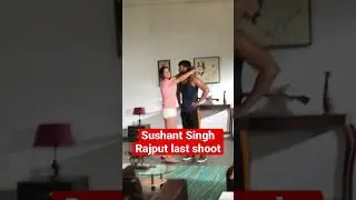 Sushant Singh Rajput last shoot #viral #shushantsinghrajput #bollywood #short #ssr #video