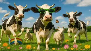 Cow Dance Goes Viral! Dancing Cows Perform Adorable Acts in the Afternoon