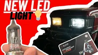 Tractor par lagai LED Headlight 💡 Mahindra Novo 655 || LED max 160 watt 16000LM || Dayal Farms