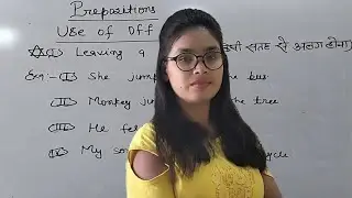 Preposition in English || Use of Off || Off ka use || #improve_myself || Episode-17 ||