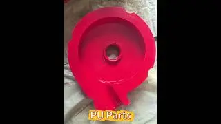 PU material slurry pump wear parts, they are used in the toughest working conditions.