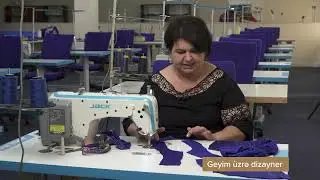Qızlar üçün milli geyimin hazırlanması 4- Geyim üzrə dizayner ixtisası