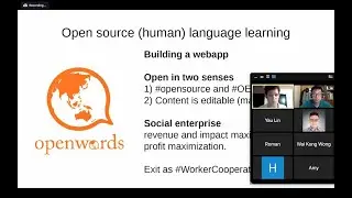 OSHK Monthly Meetup - Open Words by Marc Bongonovich
