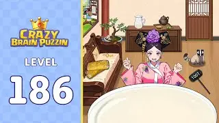 Crazy Brain Puzzle Level 186 Big Milk Tea
