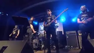Kawir LIVE Performing The Forest Of N'Gai by Rotting Christ with Jim Mutilator @ Darkness Guides Us