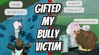 GIFTING PLAYER I BULLIED EVERY GAMEPASS [ Rogue Demon Roblox ]