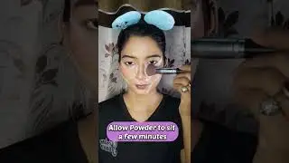✨ Let's try Setting powder BAKING TECHNIQUE 💋✨🧞&zwj;♀️| #shorts#howtobake#makeuptips#shortsvideo#yt