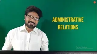 Union and State Administrative Relations by M. Samuel Praveen