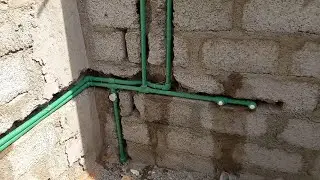ppr  pipe দিয়ে বাথরুম ওয়ারিং।💥🇧🇩🔴