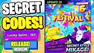 NEW CODES Volleyball SEASON 6 (Haikyuu) Legends ALL CODES SPINS! MONEY Roblox UPDATE 29