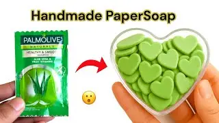 DIY Homemade Paper Soap making kit | How to make paper soap #soap