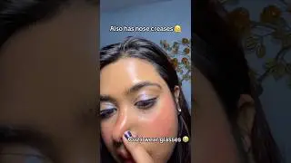 tiktok audio is wild lol #makeup #creasing