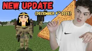 Новое обновление Minecraft! 🐪 Появились зомби, верблюд, незеритовое снаряжение и Клеопатра!