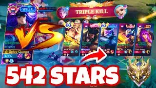 MARTIS Vs Top 5 Global Arlott X 47 Baxia 542 Starts!! Win or Lose?? | MLBB