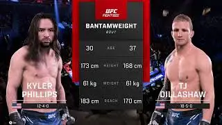 UFC 5: Kyler Phillips VS. TJ Dillashaw (Knockout Mode)