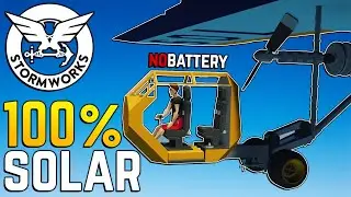 Awesome 100% Solar Powered Plane!