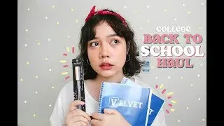 College Back to School Haul 2017 (Philippines) | Ina Louise