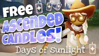 Act Fast FREE Ascended Candles Available NOW! - Days of Sunlight Bonus - Sky Children of the Light