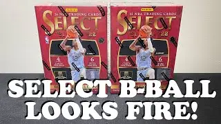 SELECT BASKETBALL REVIEW! | 2022 Panini Select Basketball Blaster Box