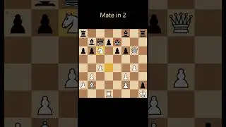 Mate in 2. Tricky chess puzzle