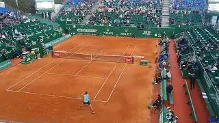 Zverev defeats Delbonis in Monte Carlo 2022 - court level