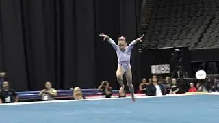 Mya Witte &ndash; Floor Exercise &ndash; 2019 U.S. Gymnastics Championships &ndash; Junior Women Day 2