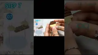 Tutorial Mario Q Bricks Step 7 #everything #brick #puzzle #lego #short #shorts #shortvideo #diy