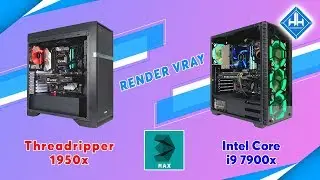 Thử Nghiệm Render Defaults: AMD Threadripper 1950x vs Intel Core i9 7900x