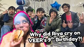 Why did my sister cry on my brother’s birthday???😔 | Veer’s 9th Birthday Vlog🎂♥️ | Daily Vlog 9