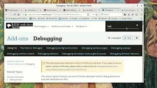 Hidden tabs demonstration in Sync Tab Groups