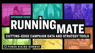 New Campaign Canvassing, Data, and Strategy Tools - Demo from RunningMate (Arena Sponsor)
