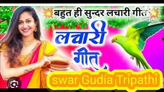 बहुत ही सुंदर लचारी गीत स्वर गुडिया त्रिपाठी 