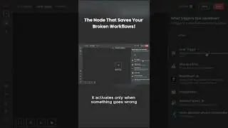 The Node That Saves Your Broken Workflows!#shorts #feeds #trending #viral #ai #automation #aiagents