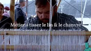 Le tissage du lin et du chanvre, un m&eacute;tier &eacute;co-responsable port&eacute; &agrave; bout de bras