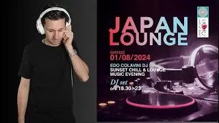 Japan Lounge @IroriSushiMusic with @edocolavinideejaymusicdesigner
