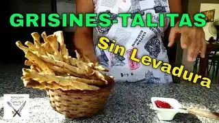 Grisines Caseros Faciles SIN LEVADURA/Nostra Cucina