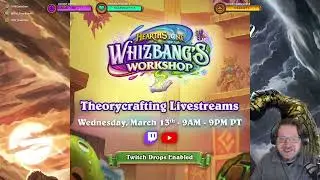 Hearthstone Twitch Drops and Giveaways on Community Day and Theorycrafting Livestreams Next Week!