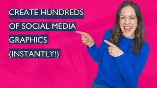 Create 100s Of Pinterest Pins & Social Media Graphics FAST