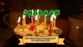 Happy Birthday SHARRON   Happy Birthday Song   Birthday Wishes   Birthday Party