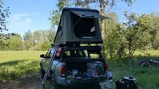Freeway camper kit clamshell roof top tent