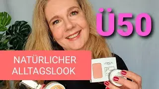 NAT&Uuml;RLICHER SCHNELLER ALLTAGSLOOK💄mit AGE PERFECT | &Uuml;50-Drogerie-Make up