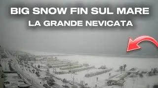▶ METEO- EPIFANIA 2026: GRANDE GELO E BIG SNOW FIN SULLA COSTA, TORMENTE DI NEVE NEL MARE ! LE CLIP