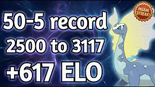 I hit TOP 10 IN THE WORLD going 50-5 from 2500 to 3117 ELO | Pok&eacute;mon GO Battle League