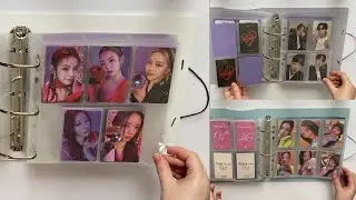 kpop photocard collection plans & goals for 2025 ~ downsizing & loads of binder shuffling!