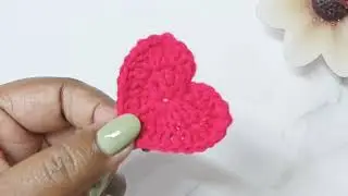 Easy Crochet Heart Tutorial for Beginners | Step by Step | Valentine&rsquo;s Gift #youtube #crochet #heart