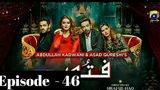 Fitoor  - Episode 46 || 16 September 2021 || Fitoor Episode 46 || Har pal jio Drema