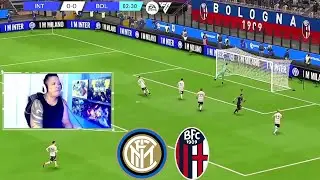 Internazionale vs Bologna Campionato Italiano 2025 Simulazione Calcio FIFA 24