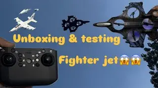 Unboxing RC Fighter jet high speed ✈️✈️✈️ 😱😱