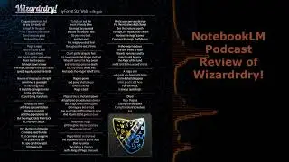 NotebookLM Review of “Wizardrdry!” by Forest Star Walz in 6th Grade
