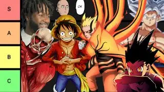 THE ULTIMATE SHONEN ANIME TIER LIST
